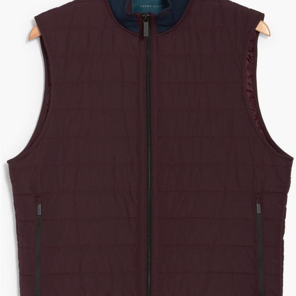 Dark Purple Puffer Vest